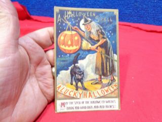 Antique Halloween Postcard 4