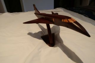 Concorde Wooden Model