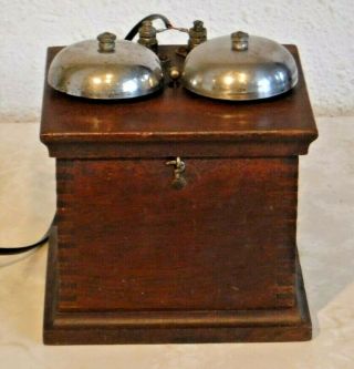 Western Electric Type 57 Wooden Ringer Box For Antique And Vintage Telephones