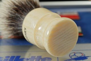 Very Rare Rooney Finest Badger Style 1 Shaving Brush; Made in England 10