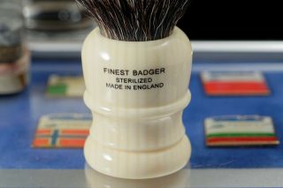 Very Rare Rooney Finest Badger Style 1 Shaving Brush; Made in England 6
