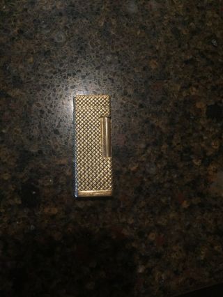 Swiss Gold Dunhill Lighter.  (website Price Equivalent:$556)