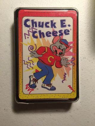 Vintage Chuck E Cheese - Playing Cards Poker