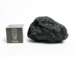 Bediasite Tektite 8.  18g Translucent Impactite,  Made By Meteorite Impact W/ Finde
