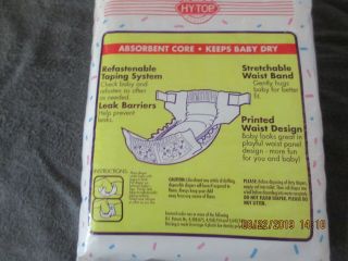 Vintage Diapers XL plastic over 30 lb for boy and girl pamper pack of 16 4
