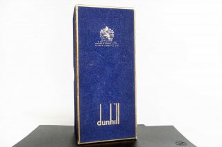 Dunhill Tallboy Gold Plated Table Lighter With Box