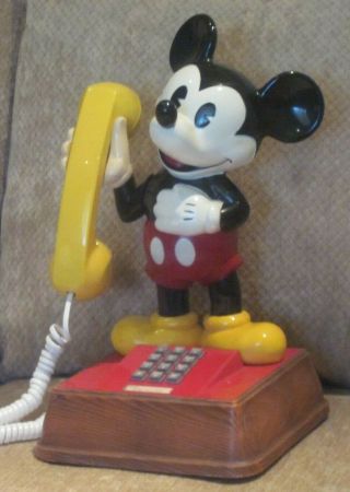 Mickey Mouse Character Telephone.