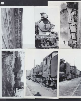 6 Large Old Photos Of Sar Trains South Australia Railways 1950 