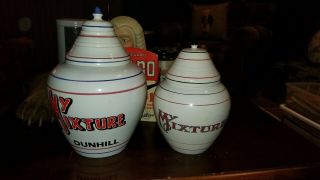 ●dunhill My Mixture Pipe Tobacco Jar Made For Pcca.  Few Were Made.  Very Rare