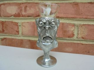 Royal Selangor Pewter & Glass Gollum Lord Of The Rings Shot Glass