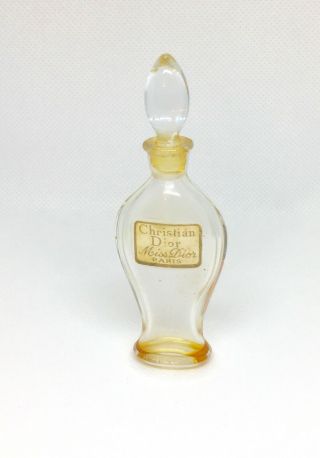 Vintage Christian Dior Miss Dior Perfume Bottle (empty) Circa 1950 