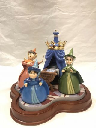 WDCC Sleeping Beauty Christening Scene An Uninvited Guest Very Limited 4