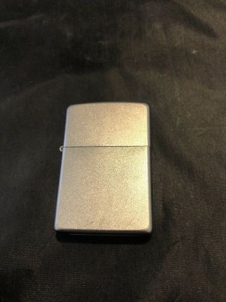 Two ZIPPO LIGHTERS - Silver 2006 & 2012 F 12 & J 06 2
