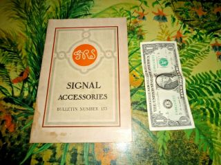 1927 G - R - S Signal Accessories Bulletin 153 Pub By General Railway Signal Company