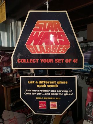 1977 Star Wars Burger King Store Display 2