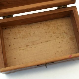 Vintage 1959 OREGON 100th ANNIVERSARY CELEBRATION Wood Box Hinged Lid 7