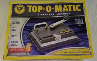 Top - O - Matic Cigarette Maker Machine,  Instructions