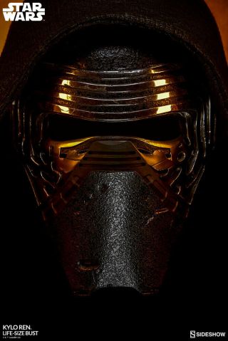 Sideshow Life - Size Bust Kylo Ren,  And Badly
