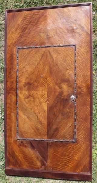 Cunard Line Rms Mauretania 1st Cl Staircase French Walnut Large Panel & Door