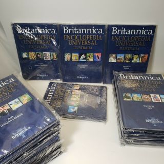 Britannica Enciclopedia Universal Ilustrada 20 Books Total 201