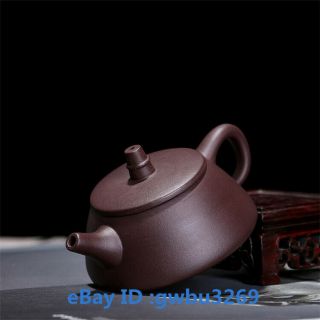 Chinese yixing zisha teapot handmade Zi Ni Han ZHao Teapot 200cc 5