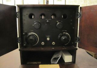1923 De Forest D - 10 Radio with Crystal Detector. 3