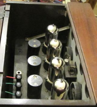 1923 De Forest D - 10 Radio with Crystal Detector. 7