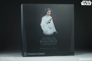 Star Wars Sideshow Collectibles Princess Leia Premium Format Figure EXCLUSIVE 12
