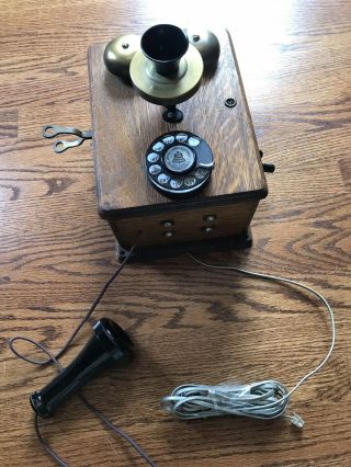 Antique Wall Phone,  1918 American Bell 10