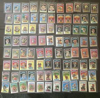 1985 Garbage Pail Kids Series 1 A&b U.  K.  Mini Set 88 Cards