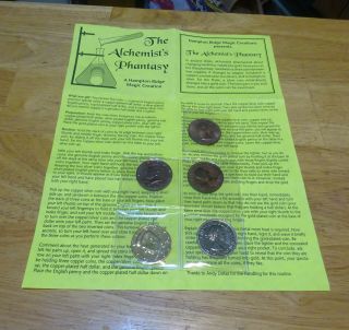 The Alchemists Phantasy Coin By Hampton Ridge Magic