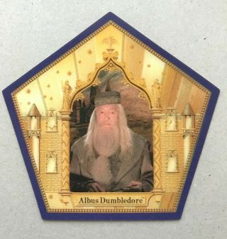 Rare Limited Edition Gold Dumbledore Chocolate Frog Card Harry Potter