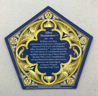Rare Limited Edition Gold Dumbledore Chocolate Frog Card Harry Potter 2