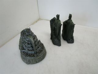 Lord Of Rings Figurine: Minas Tirith Capital City,  2x Coffret Figurines Argonath