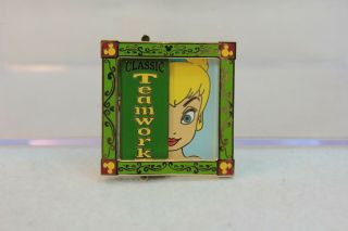 Disney Parks Cast Exclusive Pin Le 1000 Classic Teamwork Peter Pan Tinker Bell