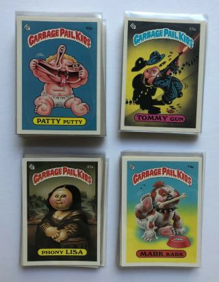 Garbage Pail Kids Series 2 Complete Set 88 Cards 4 Variations