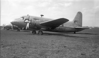 Bea,  Vickers Viking 1,  G - Ahoz,  Circa Late 1940s,  Large Size Negative