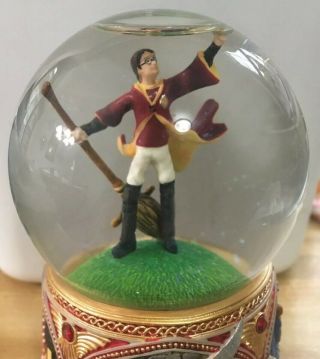 Harry Potter Quidditch San Francisco Music Box Company Snow Globe 5