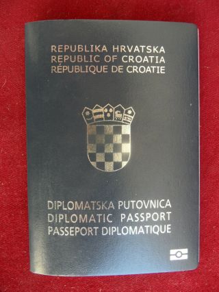Biometric Expired Diplomatic Passport