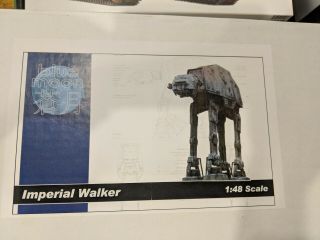 Star Wars Blue Moon At - At Imperial Walker Resin Kit 1:48 Plus Detailing Kit