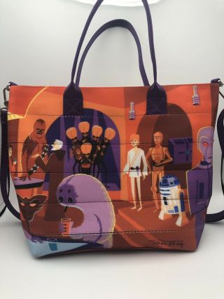 Shag Tiki Disney Signed Harveys Star Wars Tote Bag