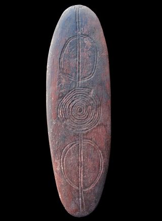 Big Old Aboriginal Central Desert Message Stone 27cm
