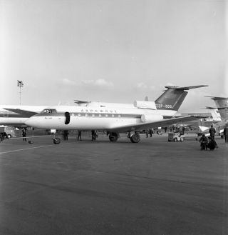 Aeroflot,  Yak 40,  Cccp - 19661,  Paris Air Show,  In 1967,  Large Size Negative