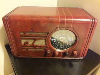 Antique,  Vintage,  Deco,  Collectible - Old Tube Radio Zenith 5s119 Restored