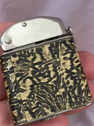 Vintage MORTON Semi Automatic Pocket Lighter - 2