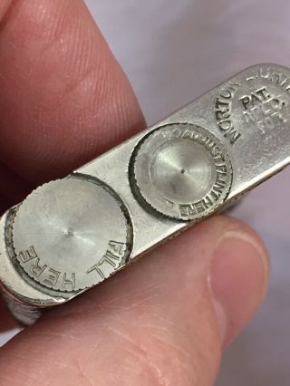 Vintage MORTON Semi Automatic Pocket Lighter - 3
