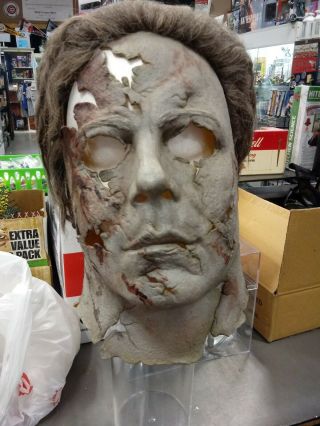 Rob Zombie Michael Myers Mask Scott Spencer Artist Rehaul Quiet On The Set