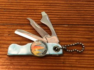 Branson Marvel Cave Silver Dollar City Vtg Pocket Knife Ozarks Souvenir 1960s