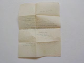 Boxer Rebellion Smedley D.  Butler Letter 1900 Marine Usmc Medal Of Honor China