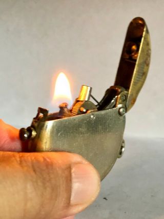 Vintage lighter Thorens Circular Rare 9